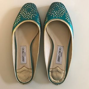 Jimmy Choo flats. Excellent condition